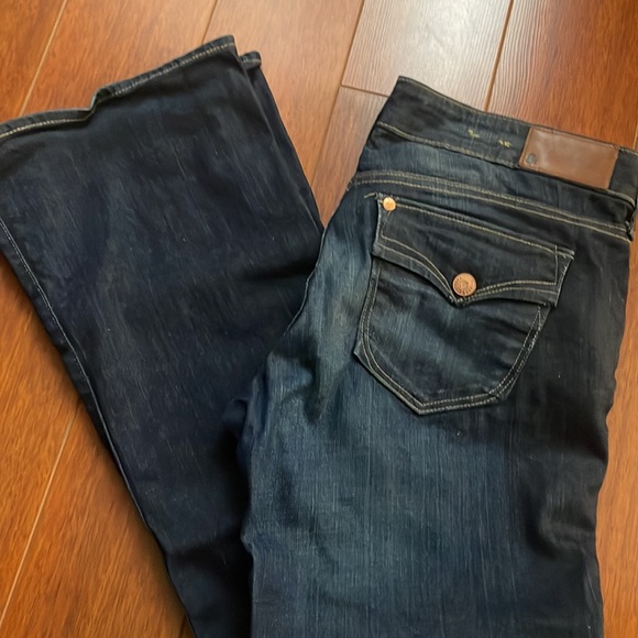 H&M Star Denim low waist boot cut jeans - Picture 6 of 6